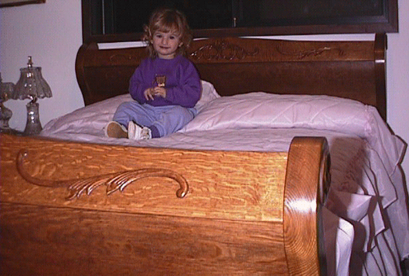 Sleigh Bed Photo 1103