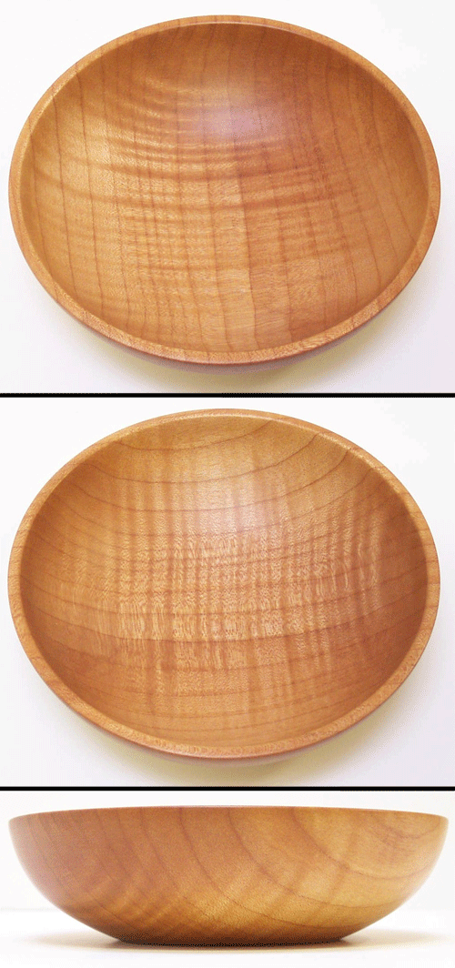 b17 Big Leaf Maple Bowl