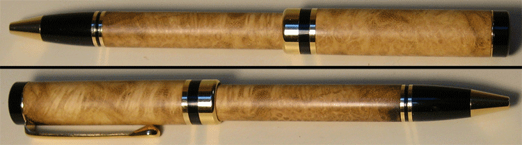 Item# af03 Honey Locust Burl Pen
